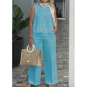 Conjunto Calça e Blusa Carmen